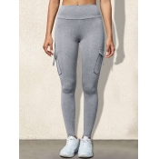 LW Side Pocket Stretchy Cargo Pants