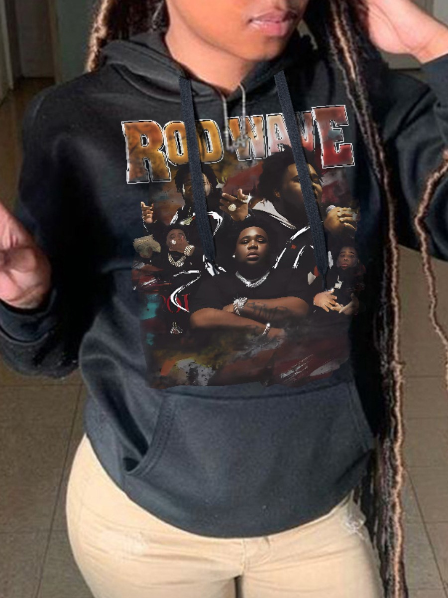 LW Pattern Figure Hoodie