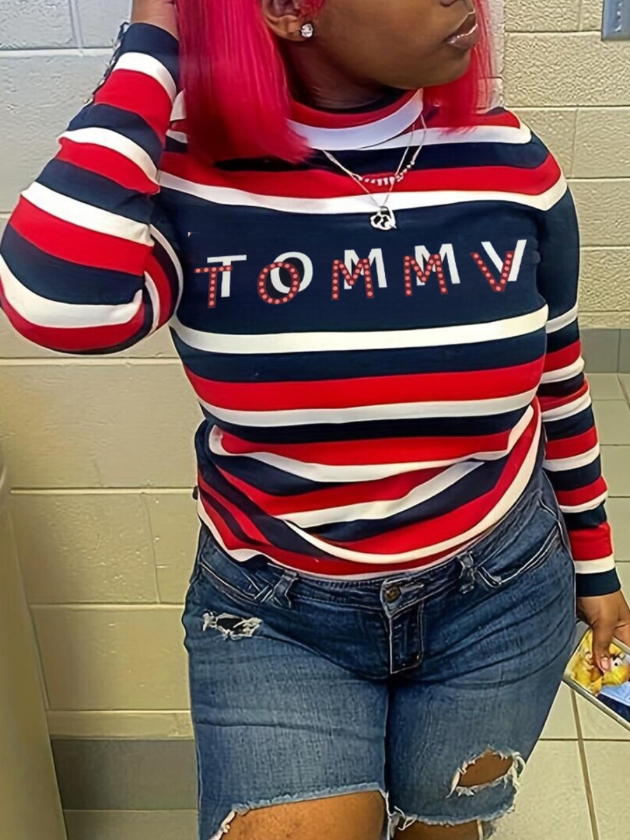 LW Pattern Letter T-shirt