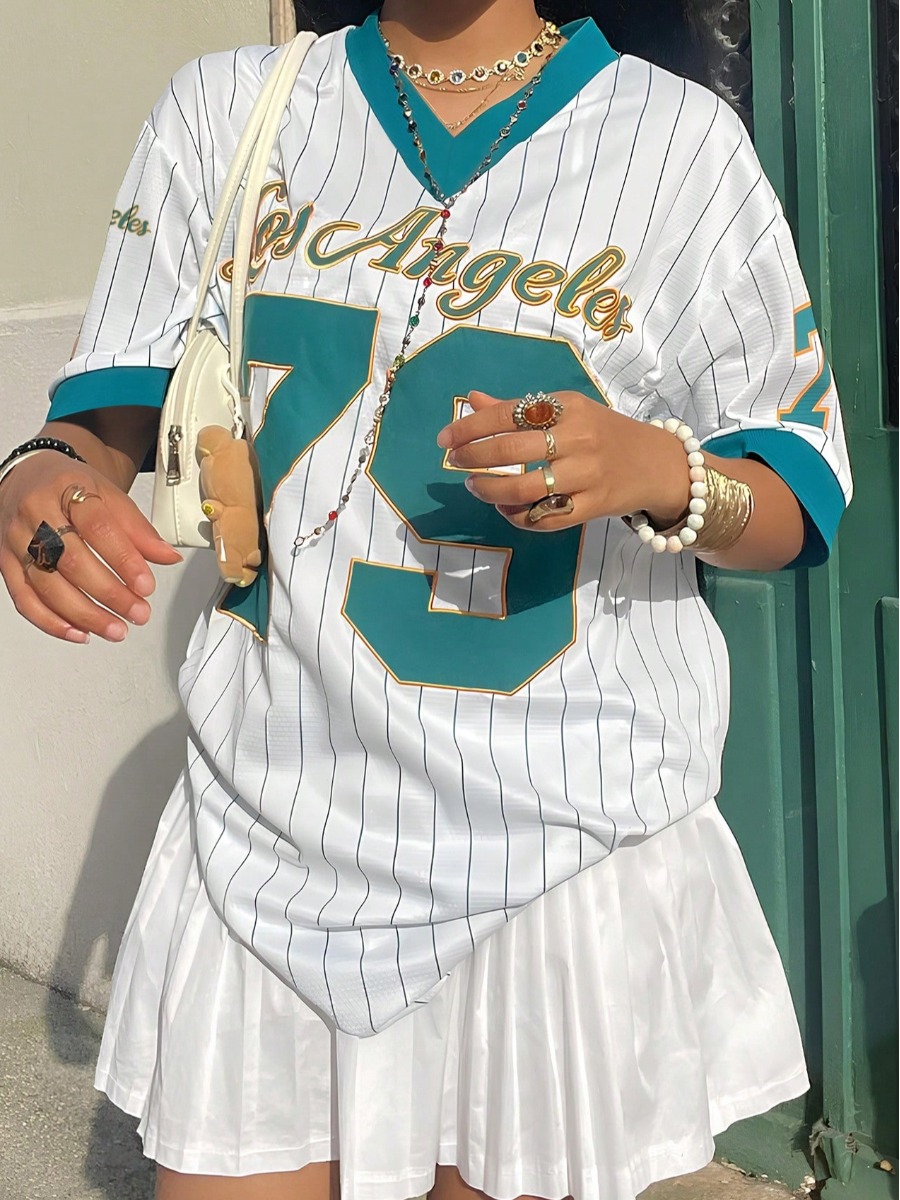 LW Pattern Letter T-shirt