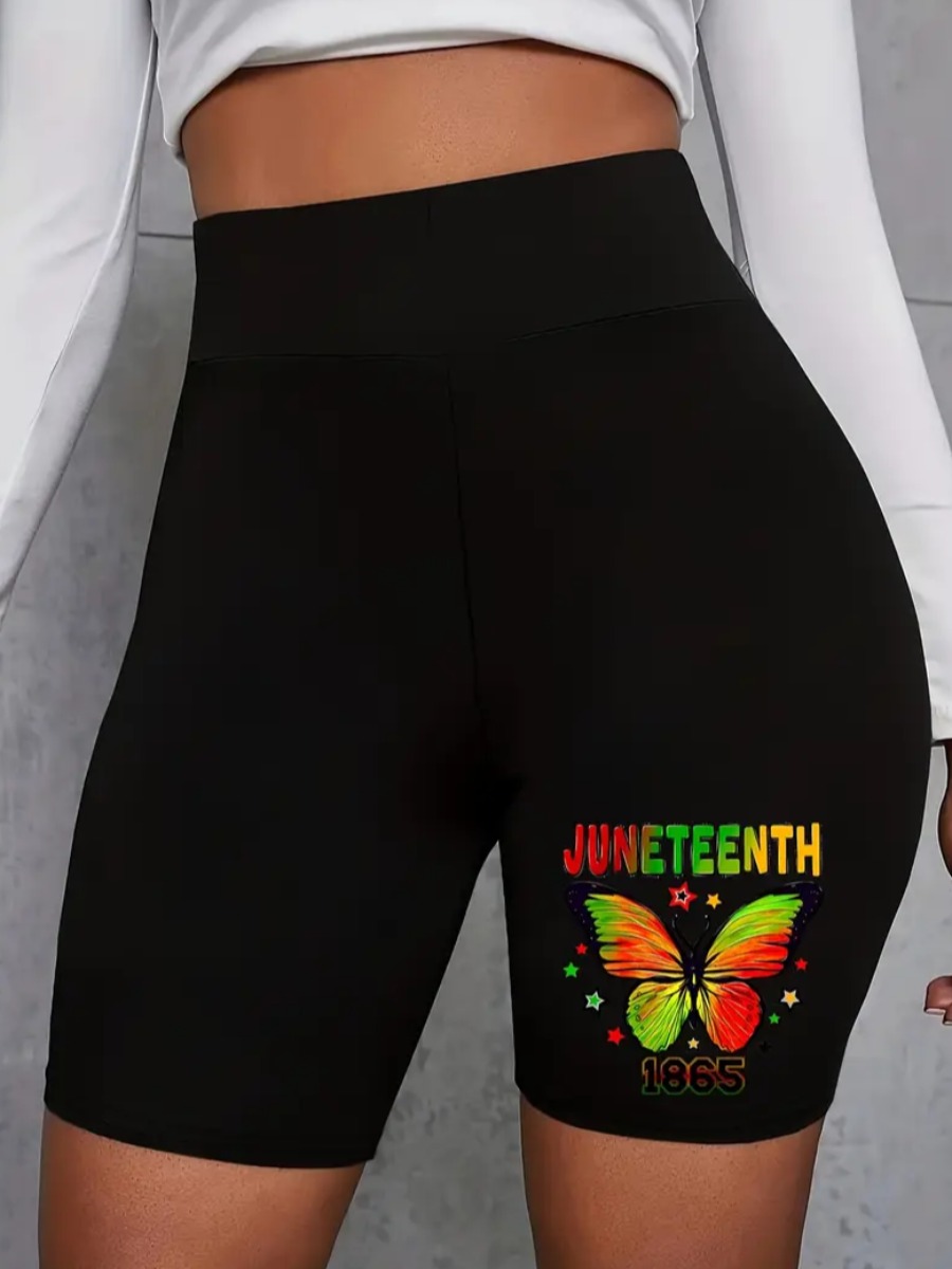 LW Pattern Butterfly Shorts