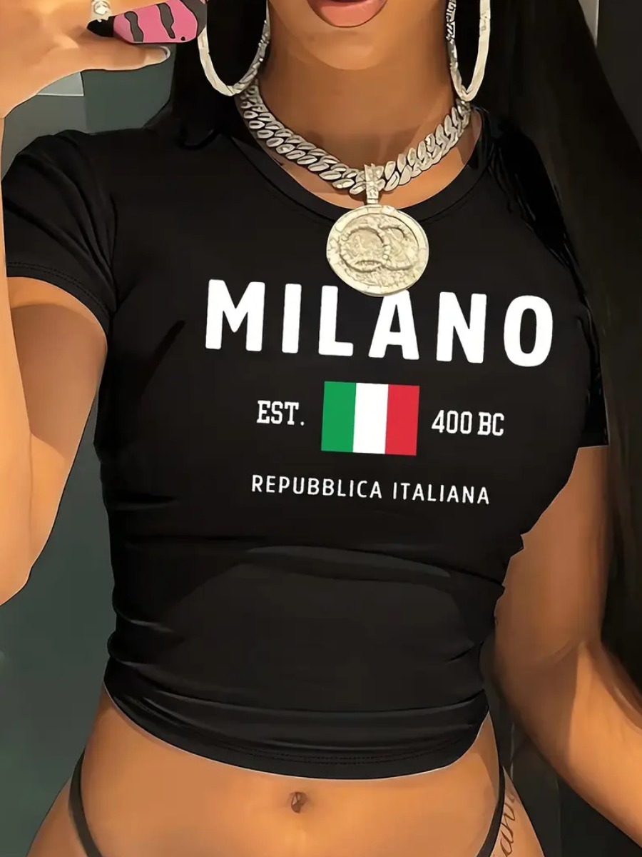 LW Pattern Solid Color T-shirt