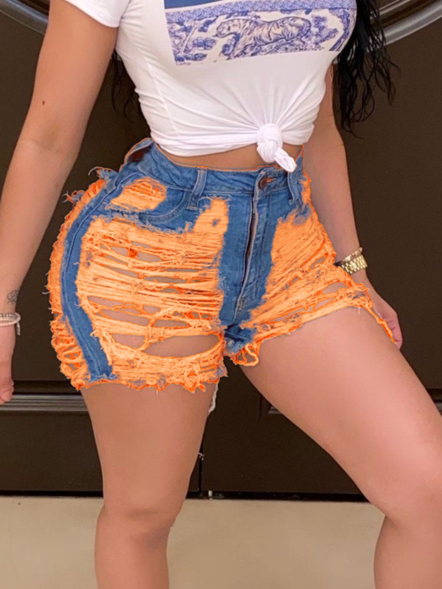 LW Tear Solid Color Shorts